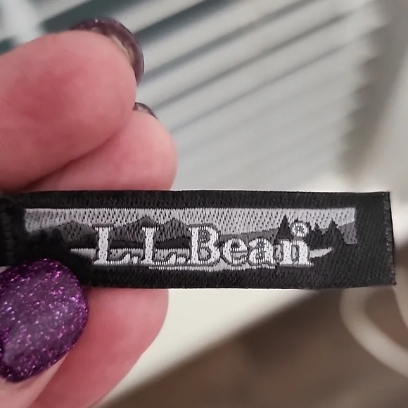 L.L.Bean Womens Black 3-Season Bomber jacket sz Medium - Picture 5 of 10